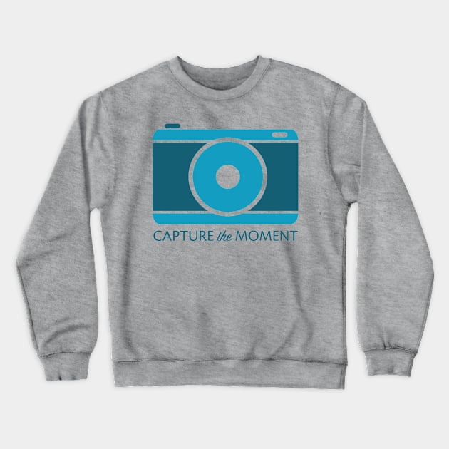 Camera - Capture the Moment 3 Crewneck Sweatshirt by centeringmychi